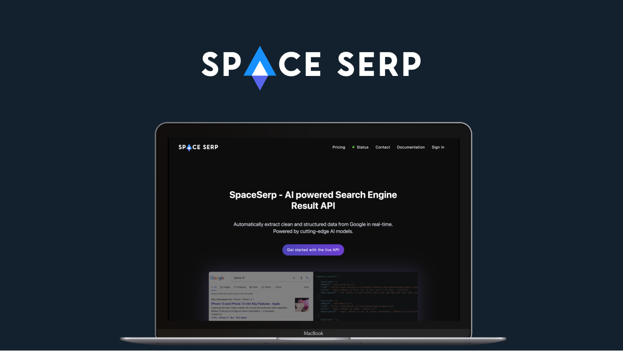 icon of SpaceSerp