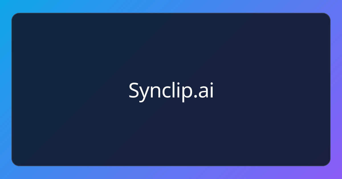 icon of Synclip