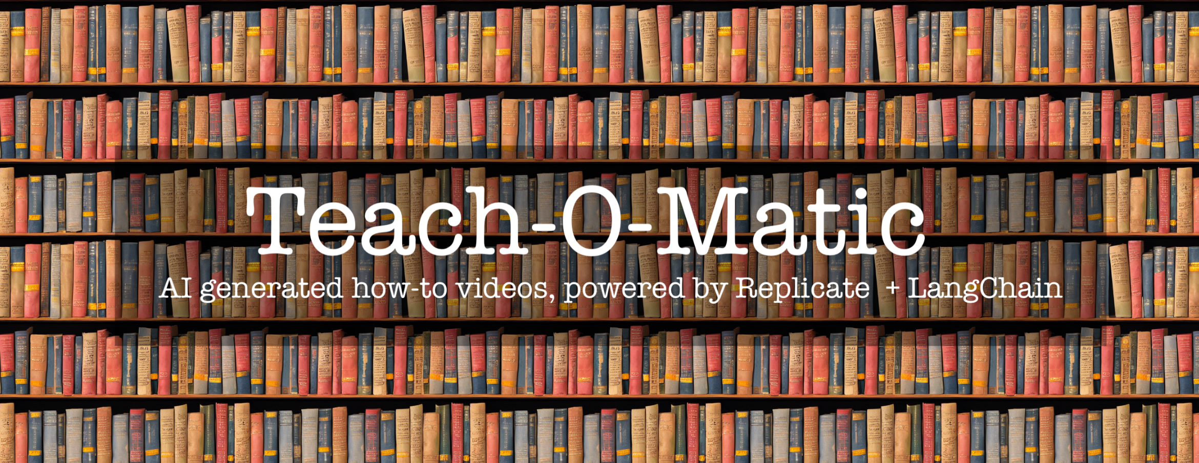 Teach-O-Matic