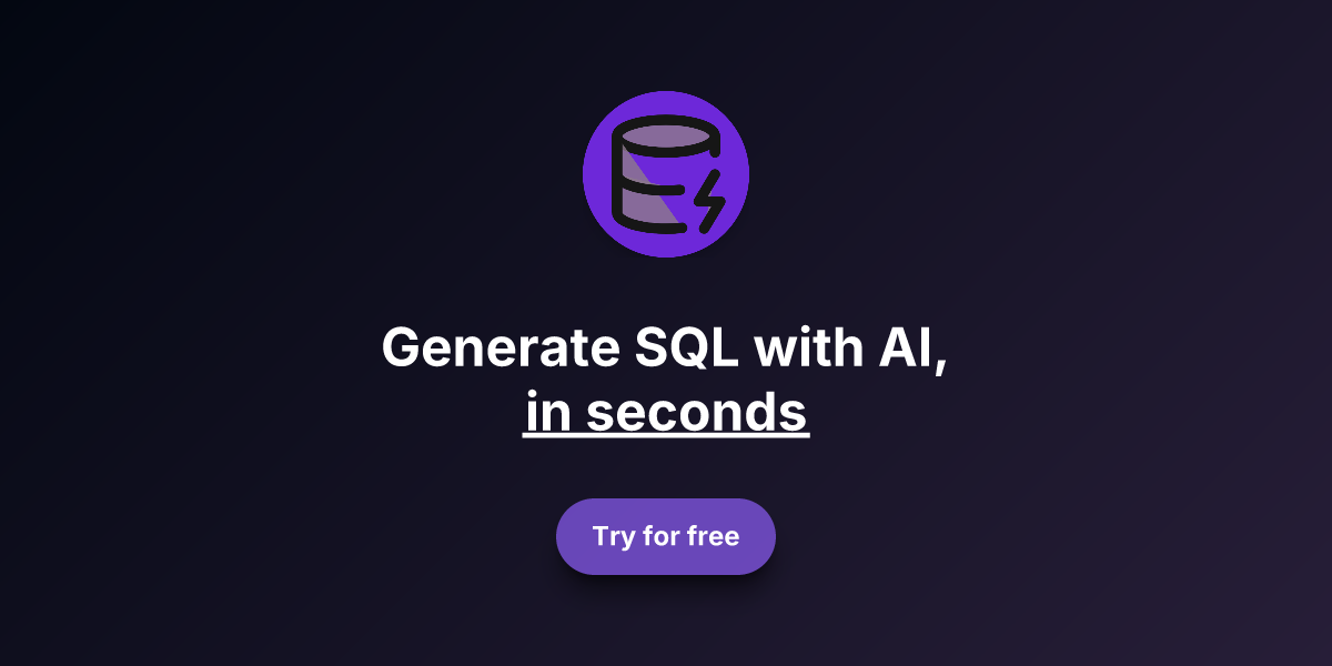 icon of Text2SQL.ai