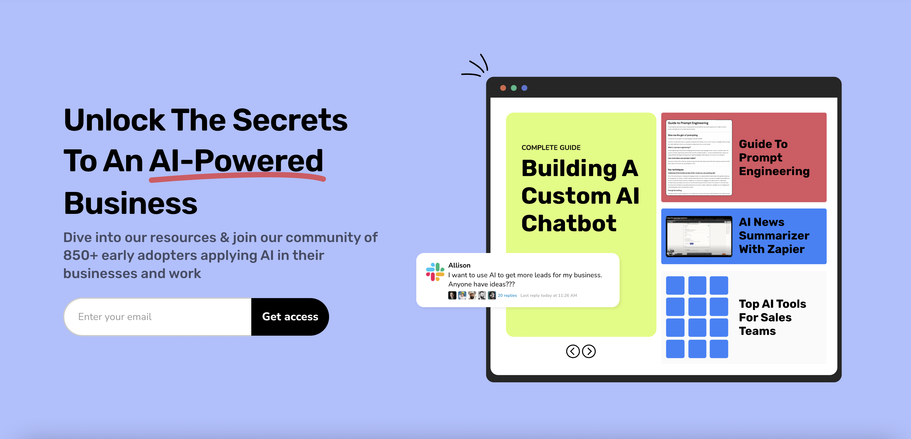 The AI Exchange