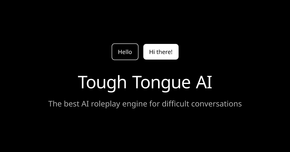 Toughtongueai