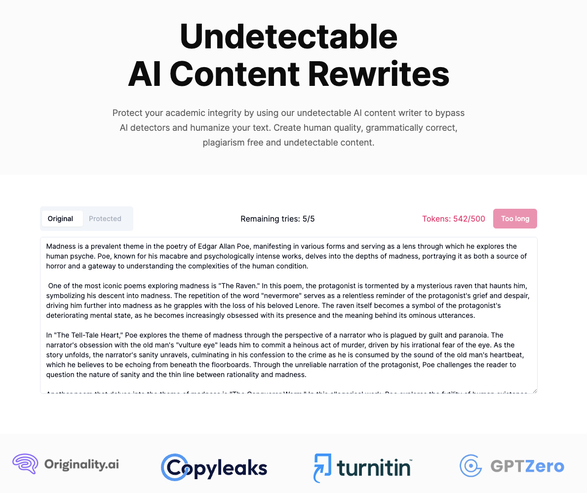 icon of Undetectable AI Content Writer by Duey.ai
