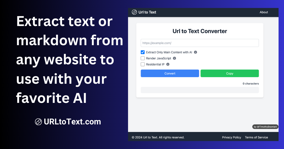 URLtoText