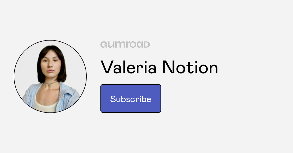 Valeria Notion