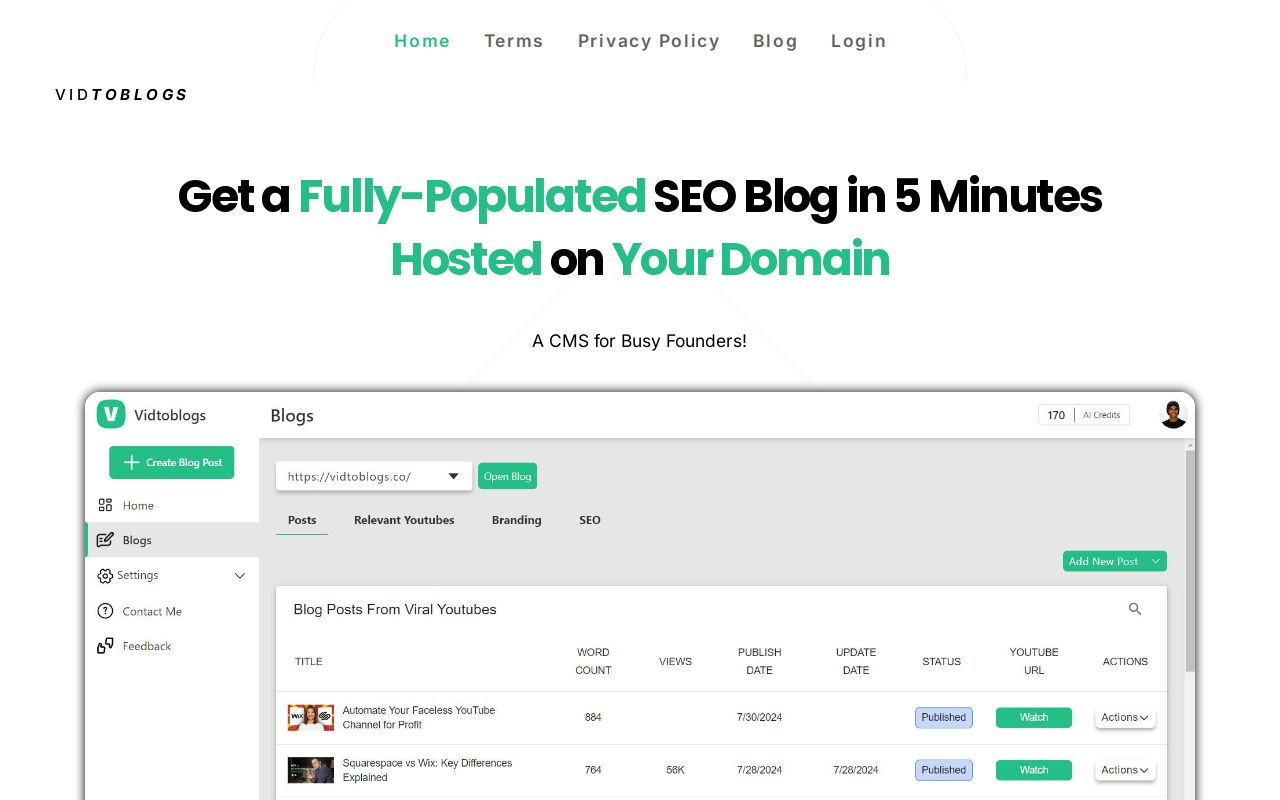 VidToBlogs