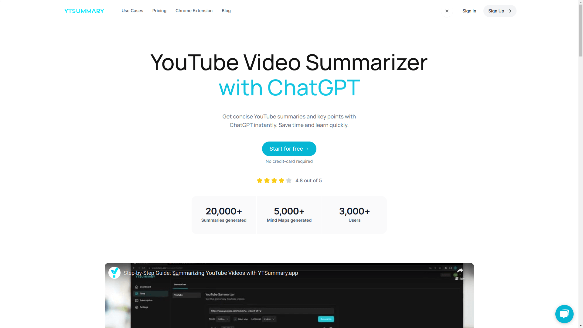 ytsummary