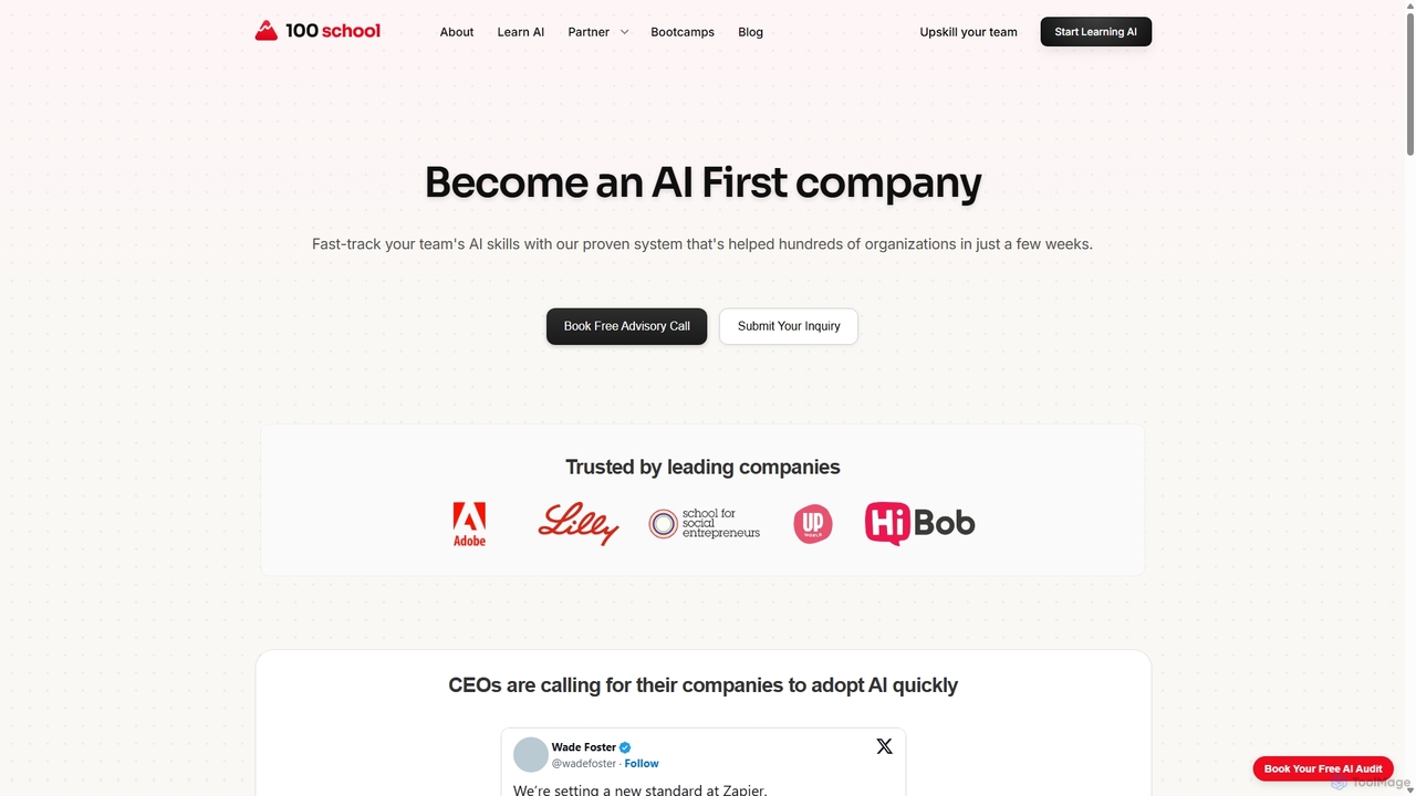 100 School: Teams Training | Become an AI First company for 100 School
