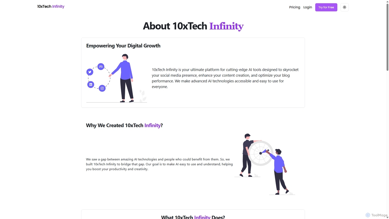 10x Tech Infinity | AI Tools and Prompts Guide for Small Businesses for 10xtechinfinity