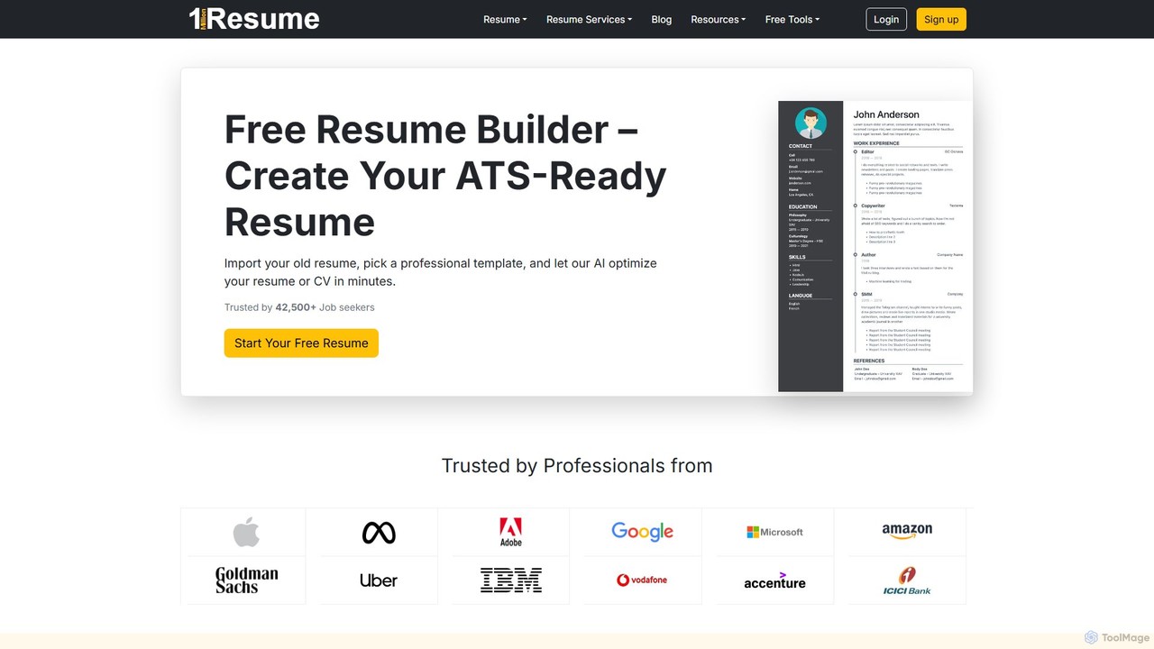 1millionresume