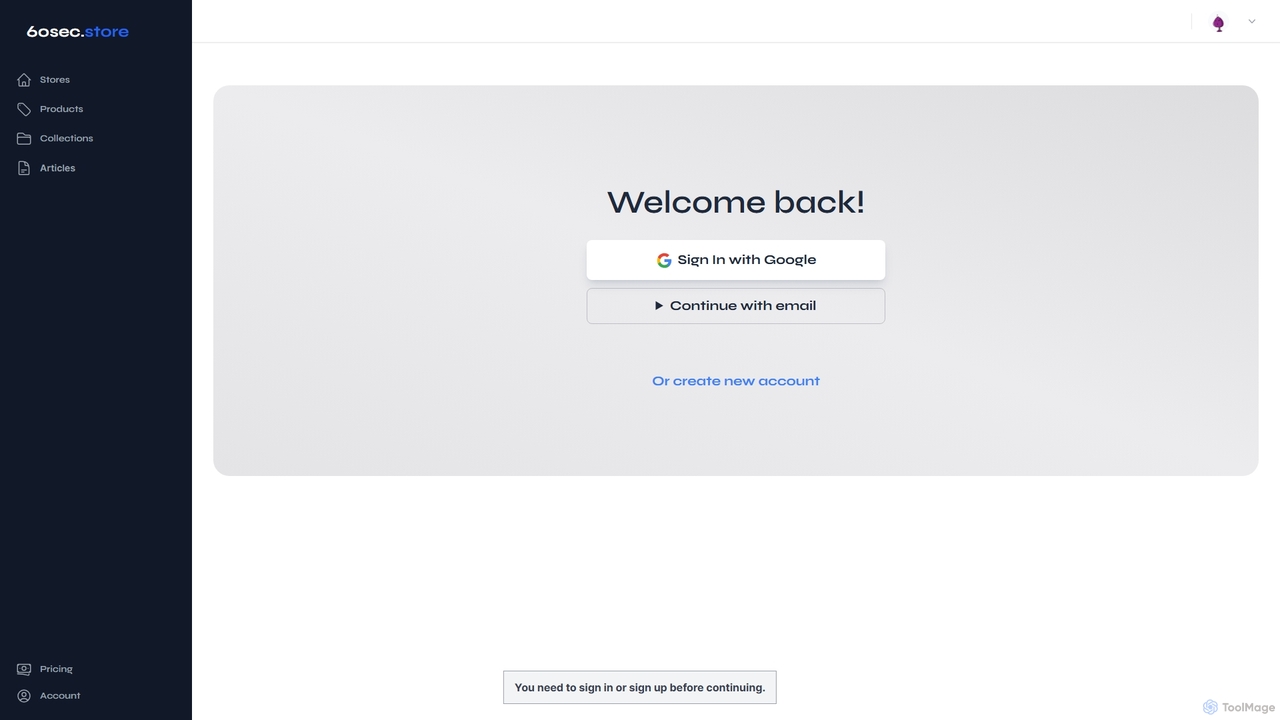 Generate Native Shopify Landing Pages in Seconds | https://60sec.store for 60sec.store