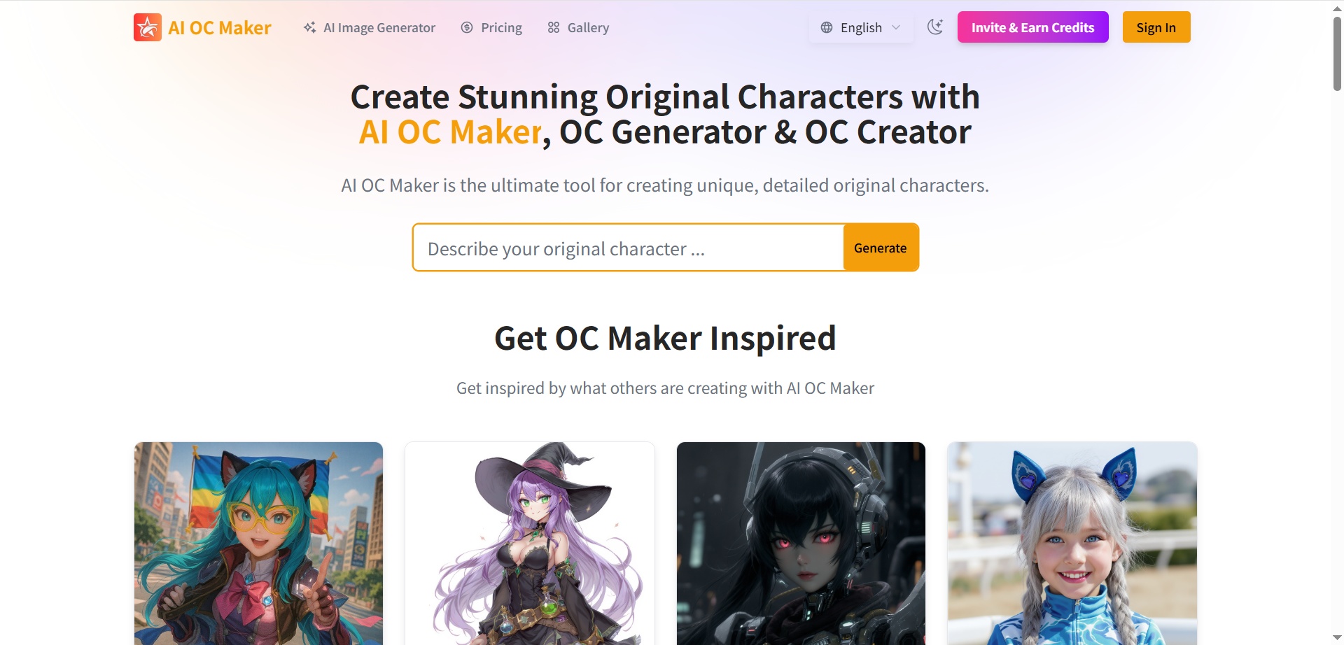 AI OC Maker