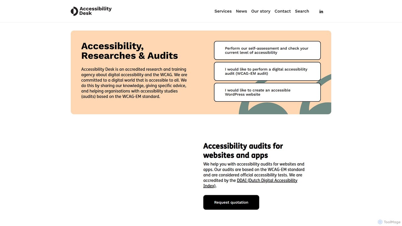 Accessibility Desk