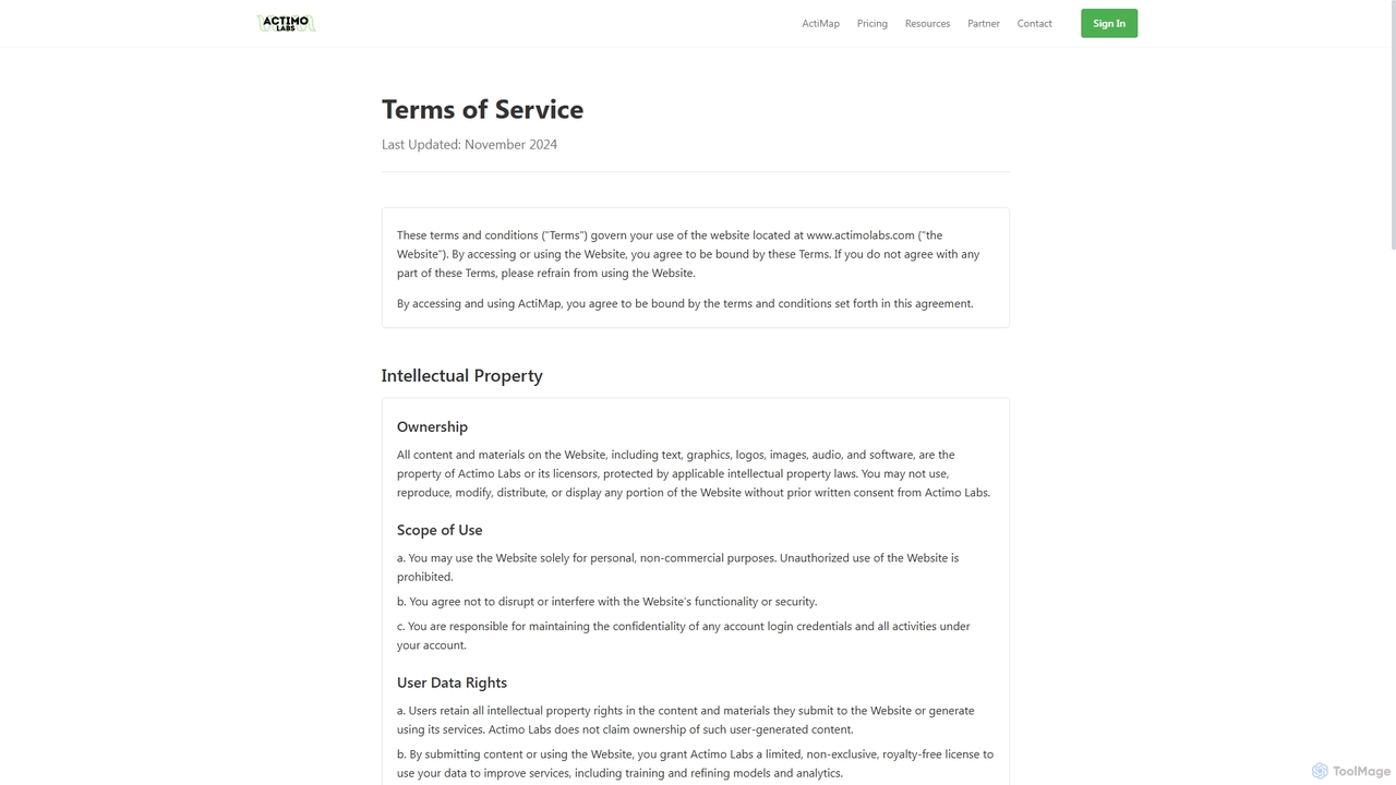 Actimo Labs for Actimo Labs