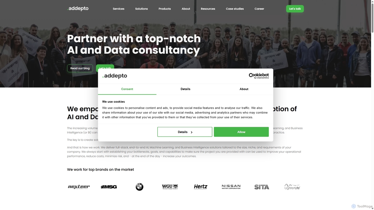 About Addepto - Leading AI Consulting Company for Addepto