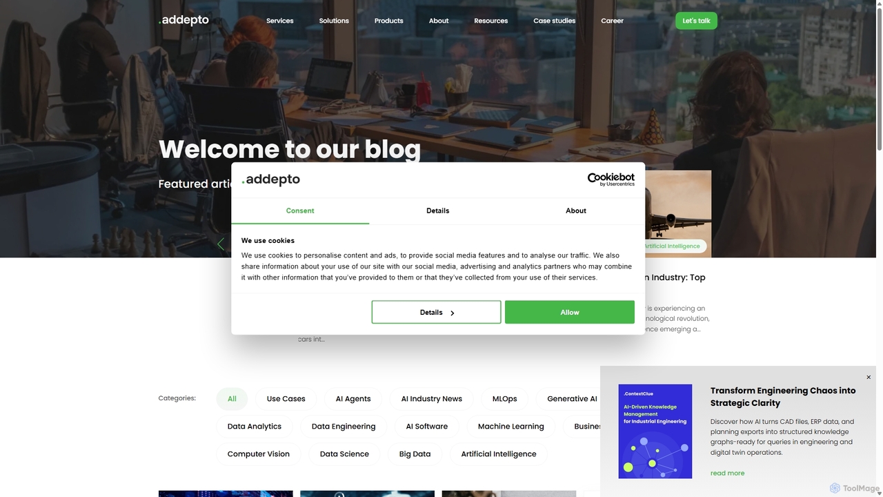Addepto Blog - AI, Data Science, Data Engineering, MLOps for Addepto