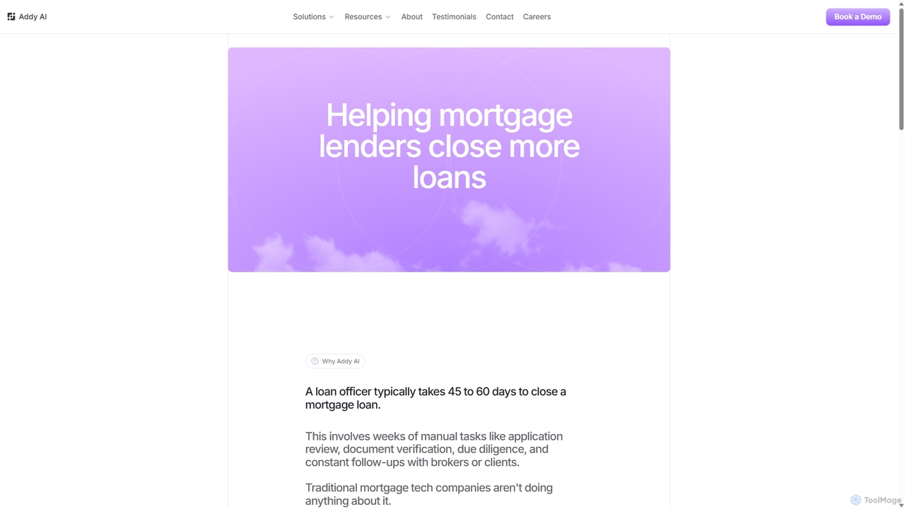 Meet the Team Behind the Future of Mortgage Automation | Addy AI for Addy AI