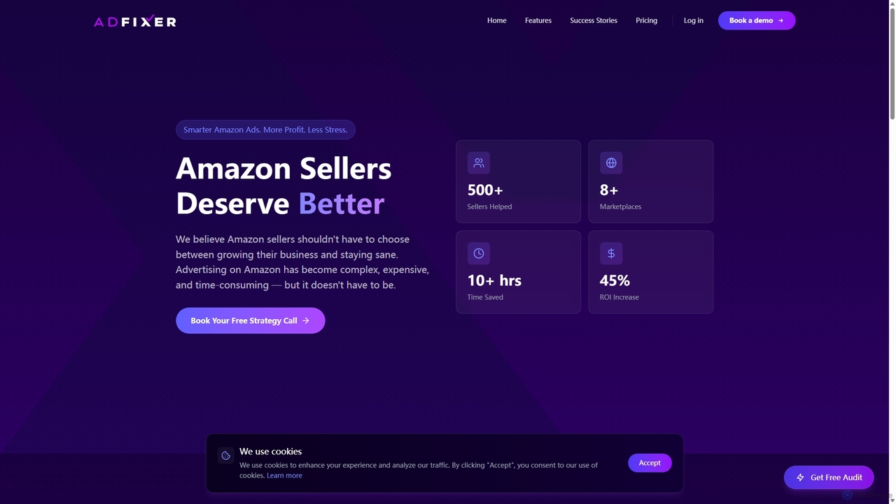About AdFixer - Smarter Amazon Ads, More Profit, Less Stress for AdFixer