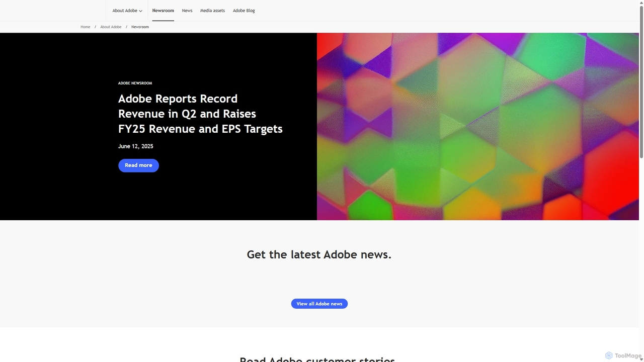 Adobe Newsroom