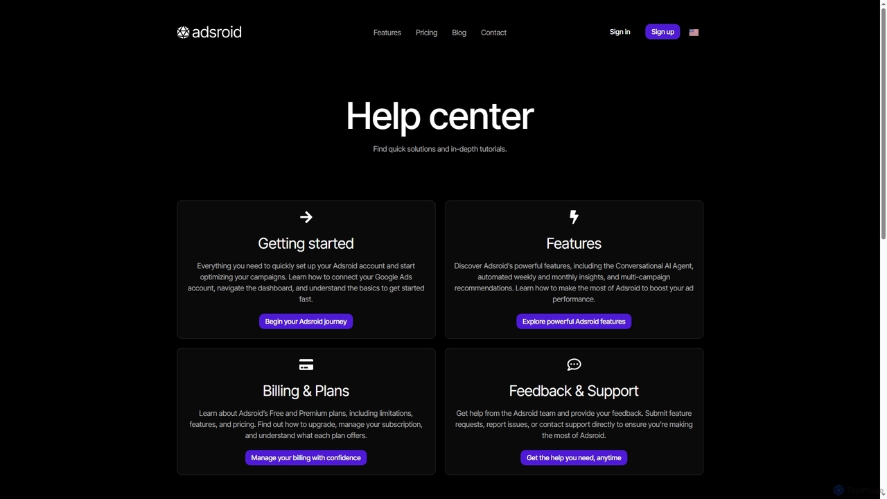 Help Articles - Adsroid for Adsroid