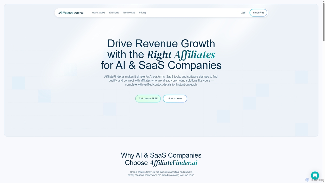 AffiliateFinder.ai - How It Works for AffiliateFinder