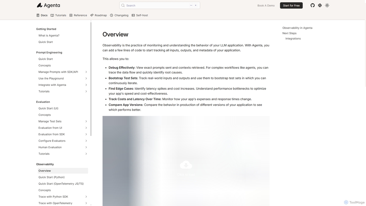 Overview - Docs - Agenta for Agenta