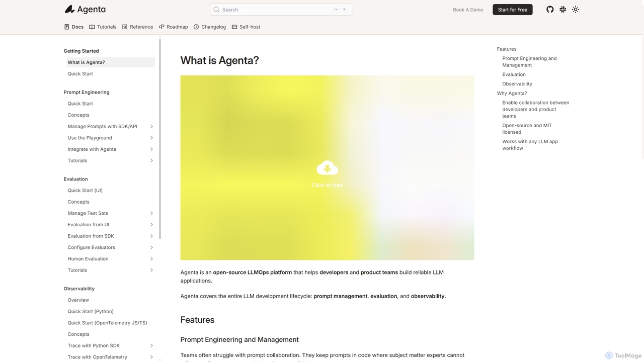 What is Agenta? - Docs - Agenta for Agenta