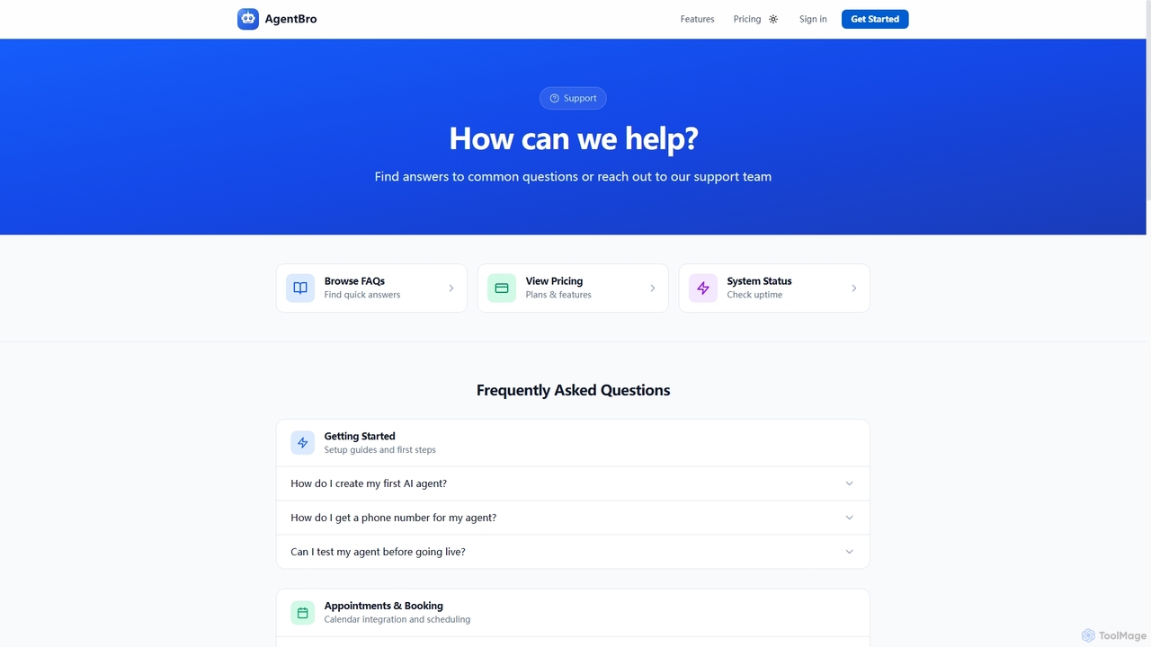 Help Center | AgentBro | AgentBro for AgentBro