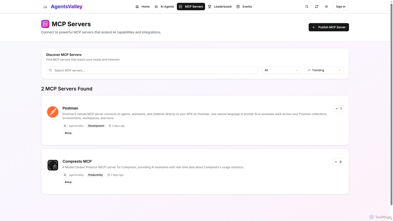 AgentsValley - The Ultimate AI Agents Platform for AgentsValley