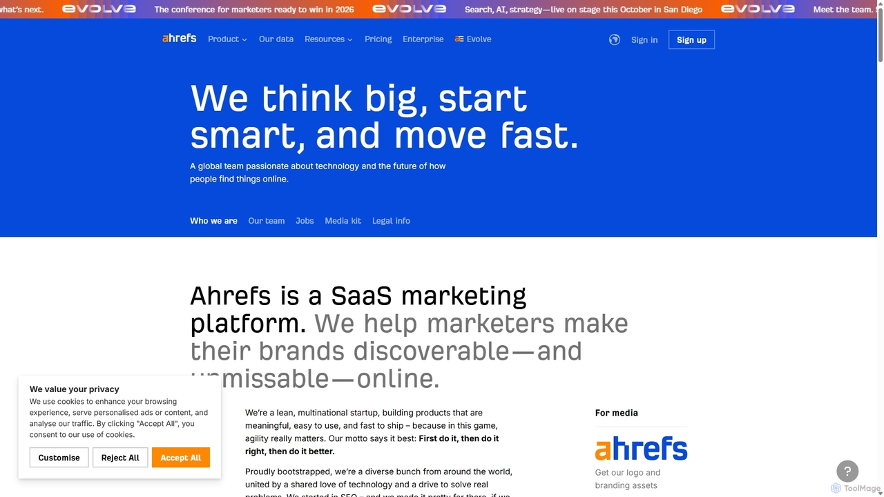 About Ahrefs – Our Mission, Team & Story for Ahrefs