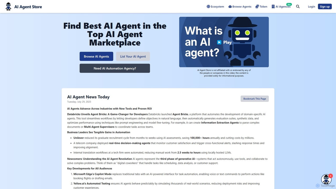 AI Agent Store