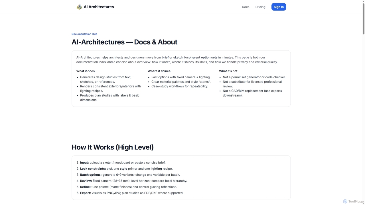 AI for Architecture: AI Architecture Generator & Design Platform | AI-Architectures.com for AI Architectures