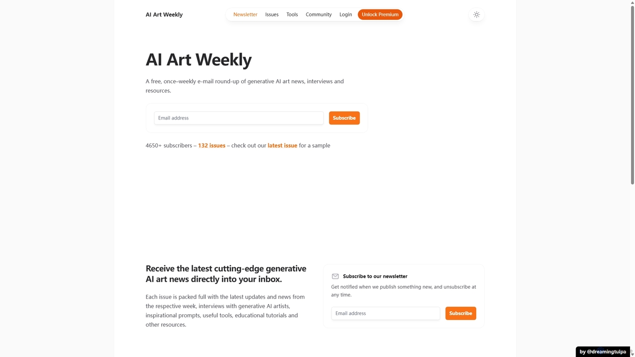 AI Art Weekly