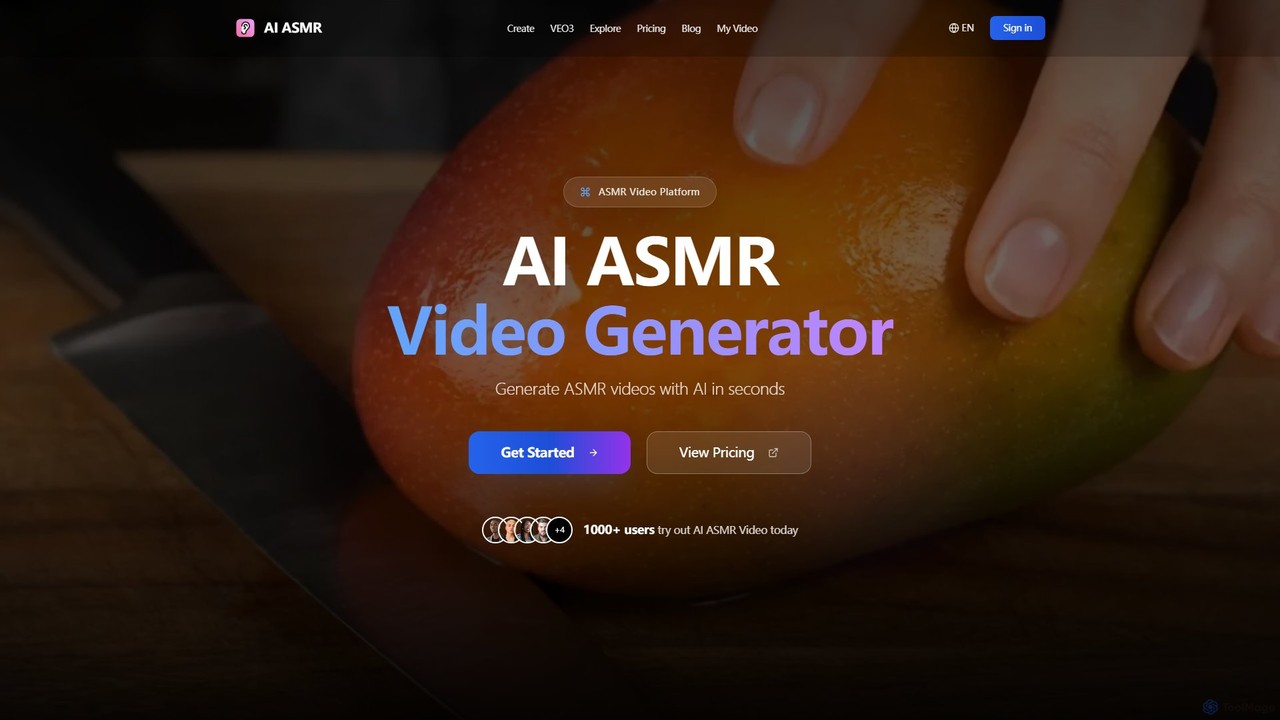 AI ASMR Generator