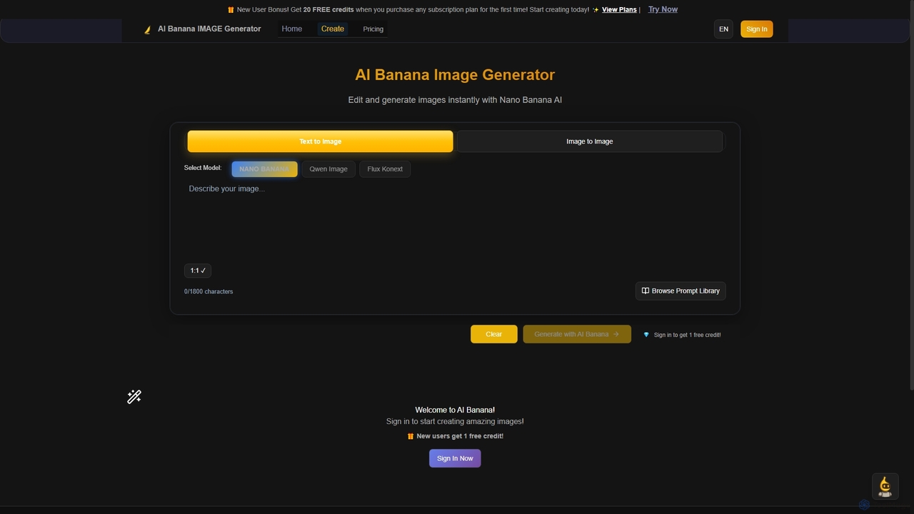 AI Banana Image Generator - Lightning-Fast AI Image Creation for AI Banana