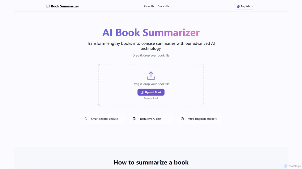 AI Book Summarizer