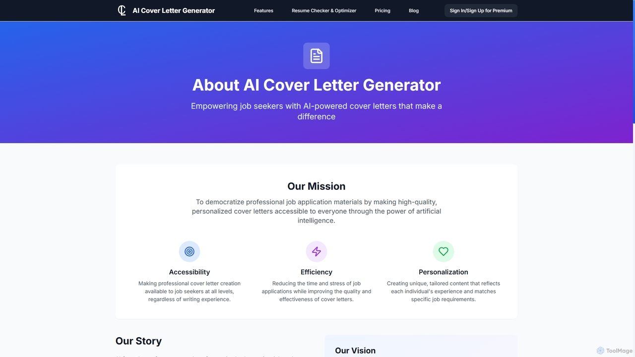 About Us | AI Cover Letter Generator for AI Cover Letter Generator