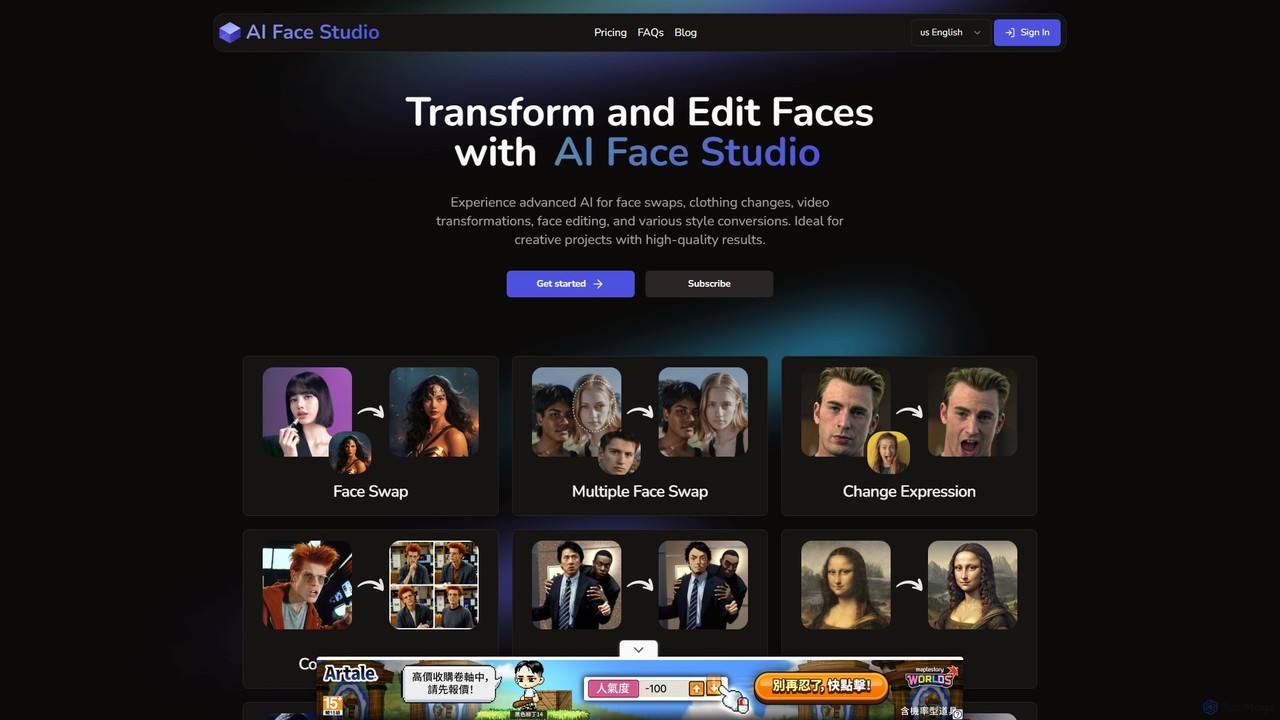 AI Face Studio