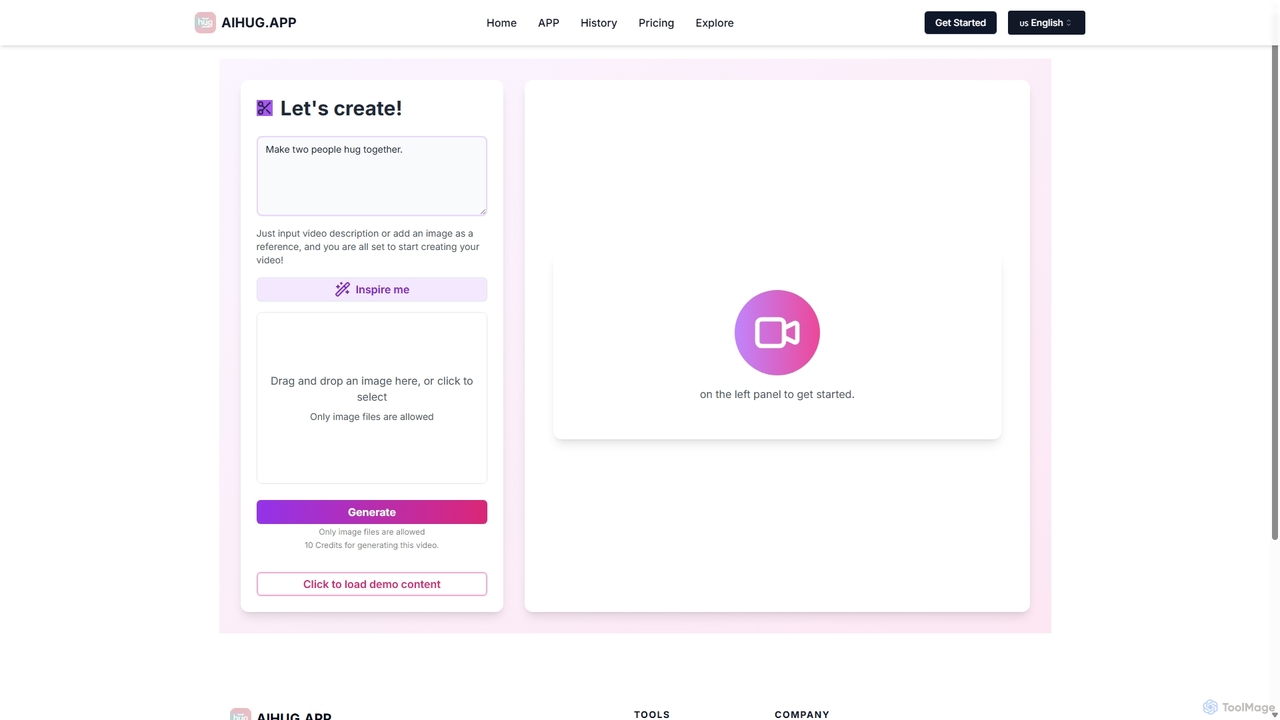 AI Hug Video Generator APP | AIHUG.APP for AI Hug APP