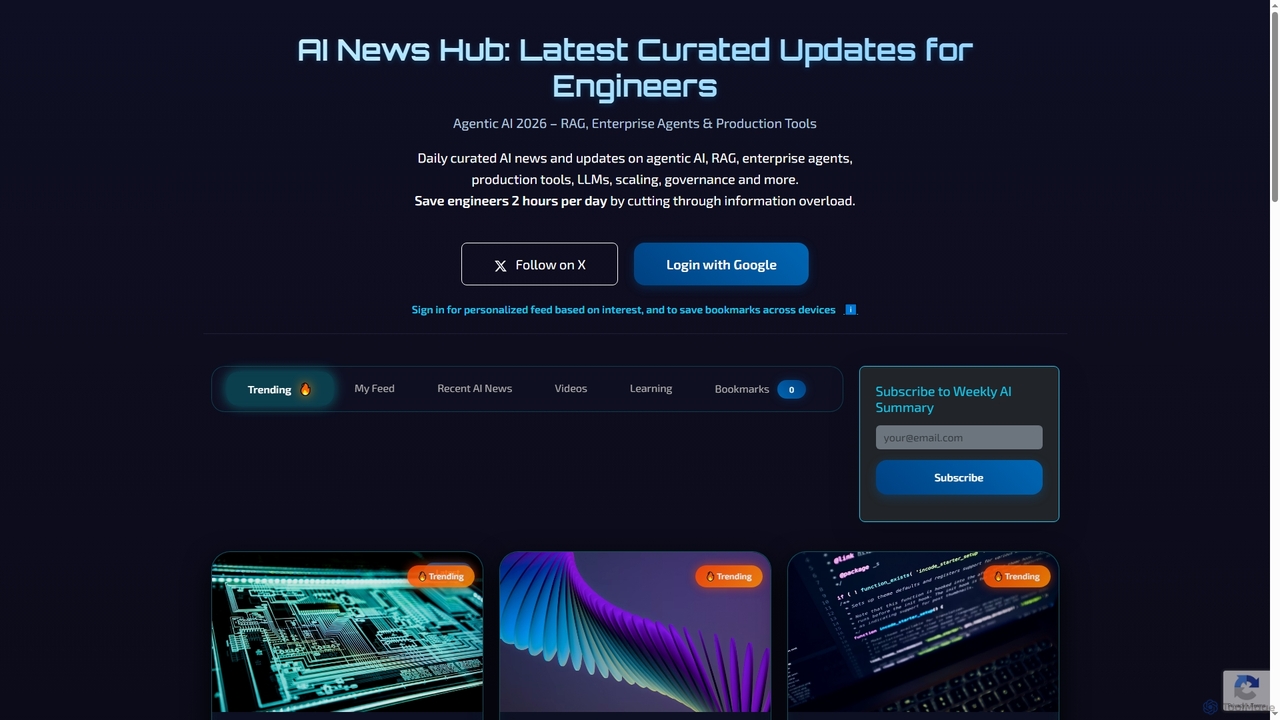 Trending AI News - AI News Hub for AI News Hub