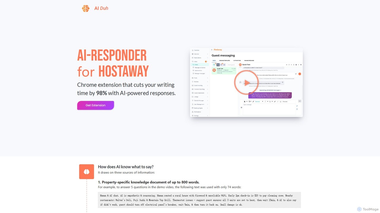 AI-Responder for HostAway