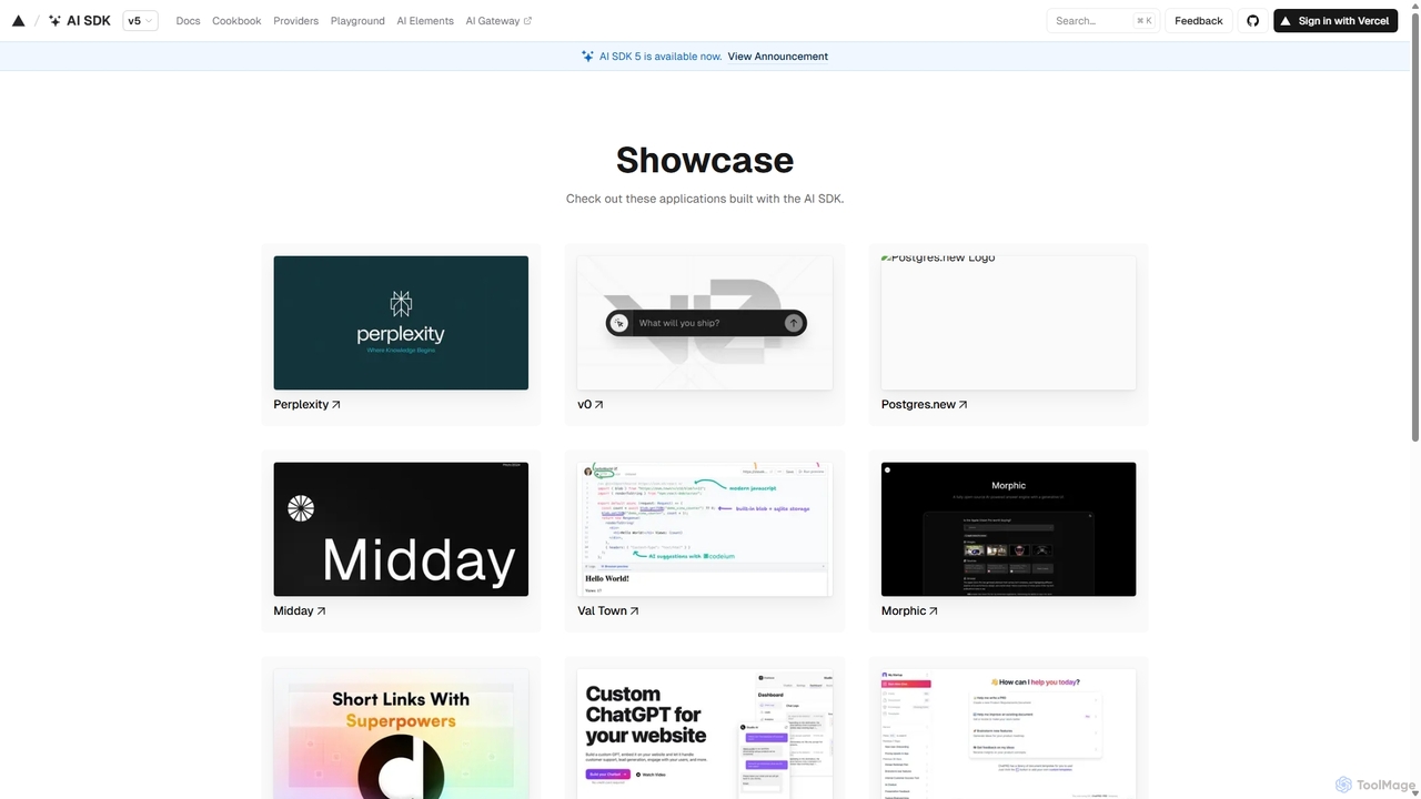 AI SDK for AI SDK
