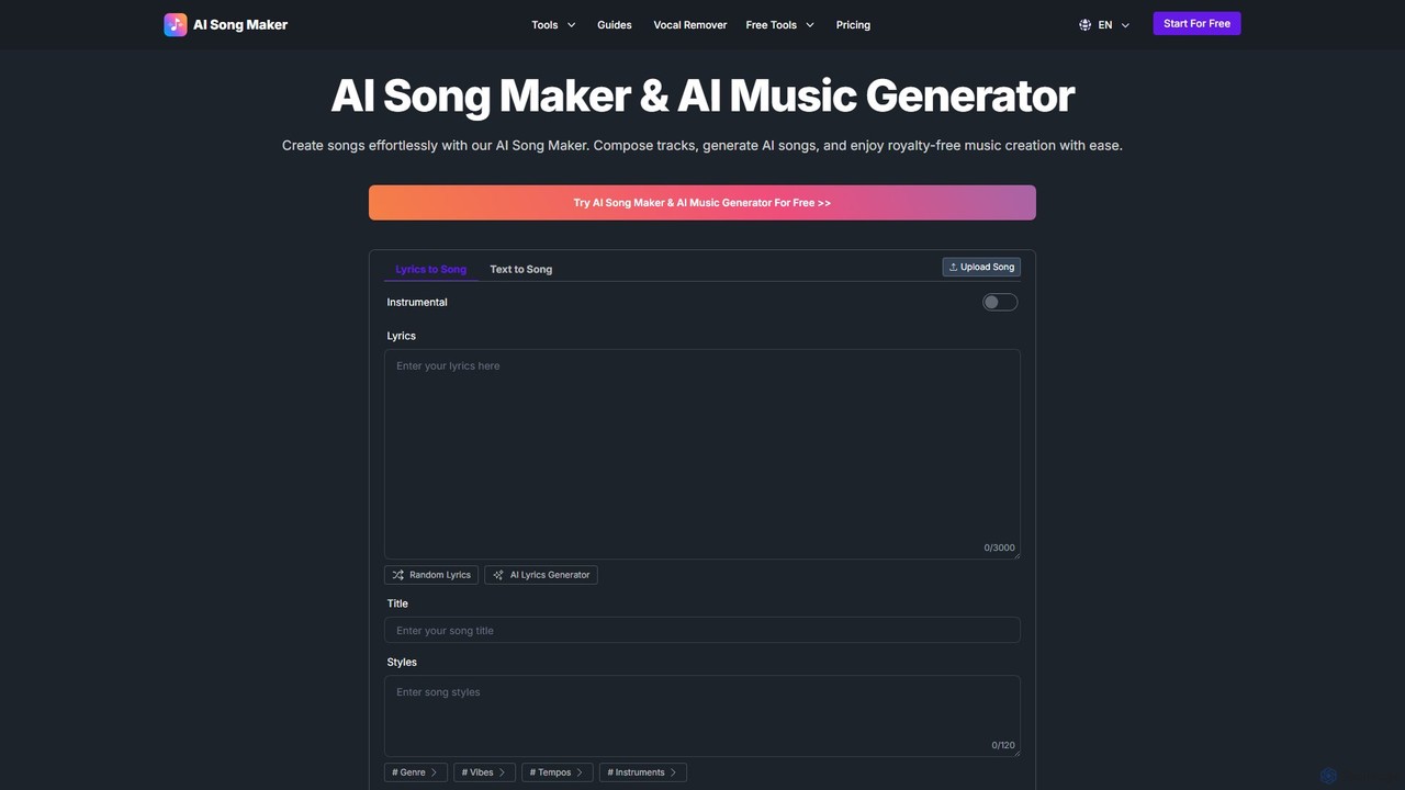AI Song Maker