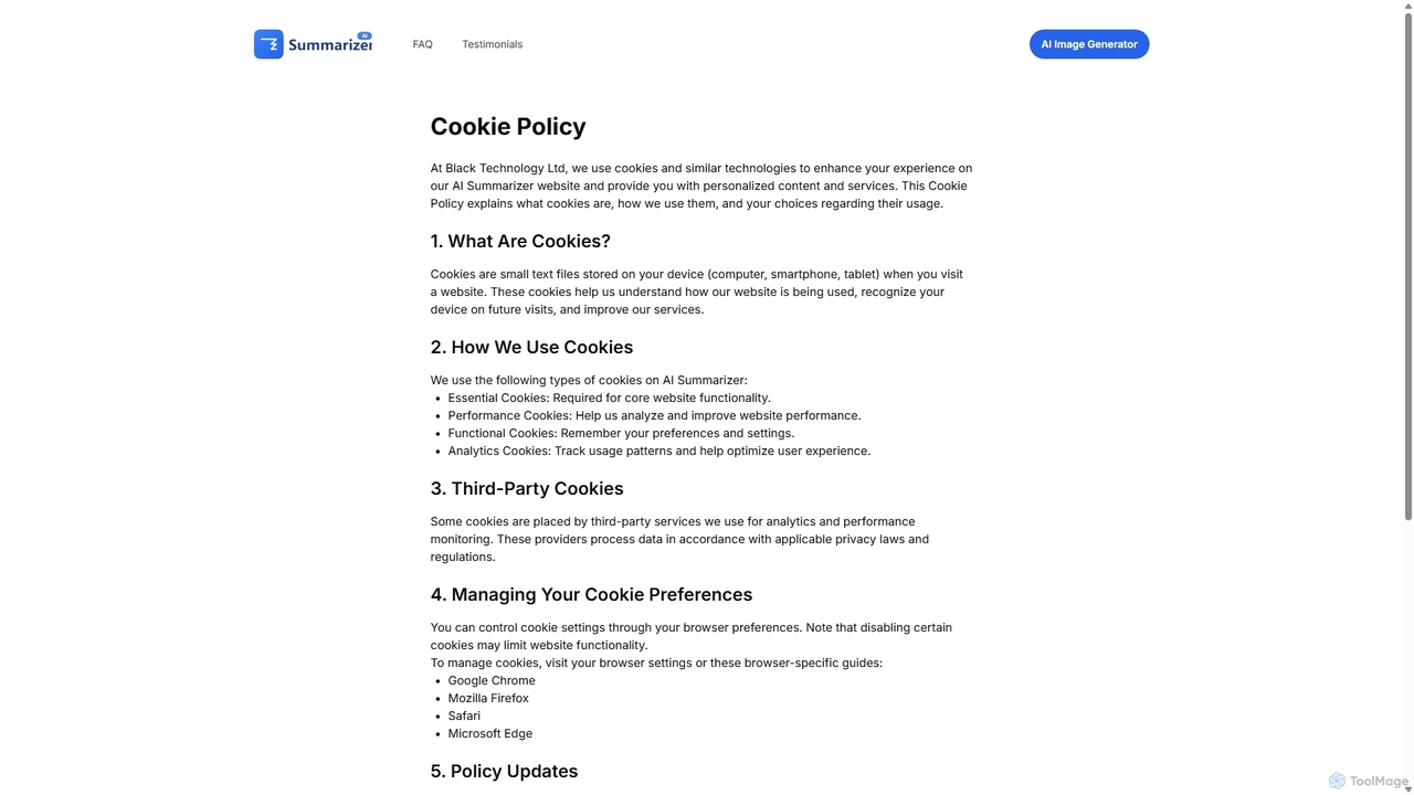 AI Summarizer for AI Summarizer