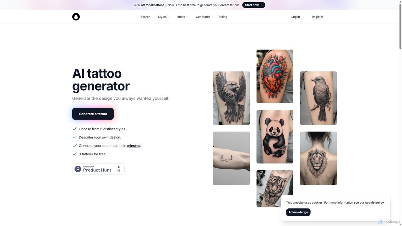 AI Tattoo Generator