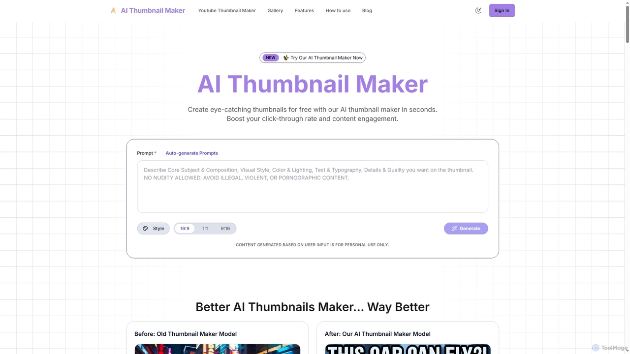 Ai Thumbnailmaker