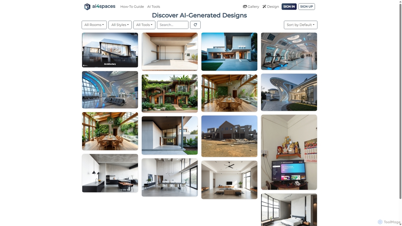 Discover AI-Generated Designs | ai4spaces - AI-Powered Interior Design for Ai4spaces