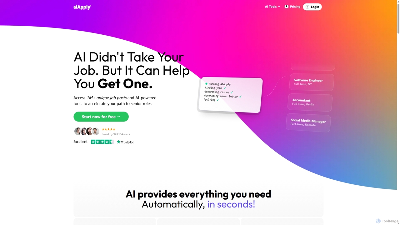 AIApply | AI-Powered Job Search Tools for AIApply