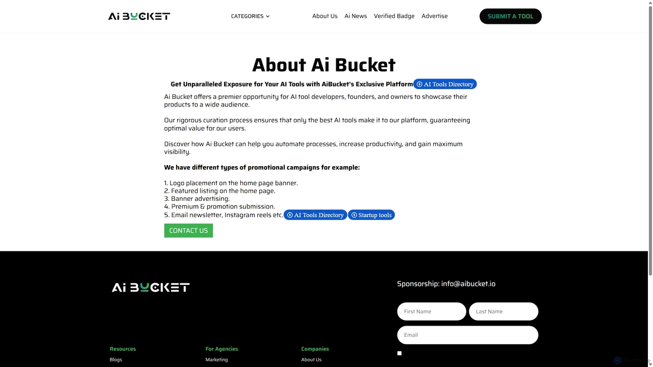 Supercharge Your Entrepreneurial Journey with AiBucket's Ai Search Engine for Aibucket