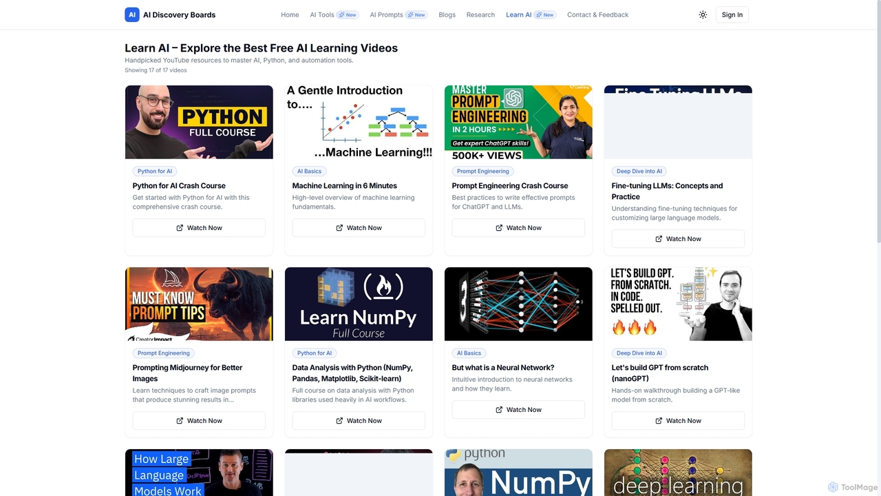 AI Discovery Boards for AIDiscoveryBoards